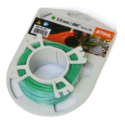Fio de nylon, Ø 2,0 mm x 15,3 m, Silencioso STIHL