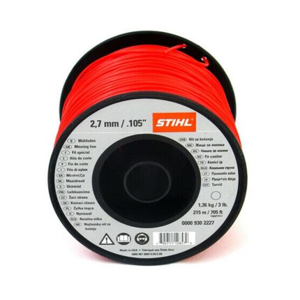 Fio de nylon, Ø 2,7 mm x 215,0 m, Redondo (Rolo) STIHL